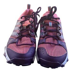 Adidas Galaxy Women's Size 8.5 Trail Running Shoes Pink & Navy Mesh